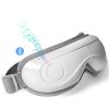 Eye Massager with Heat, Heated Eye Massage Mask with 5 Modes and Bluetooth Music, 180° Foldable Eye Care Massager for Migraines, Eye Strain