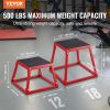 Plyometric Jump Box, 12 Inch Plyo Box, Steel Plyometric Platform and Jumping Agility Box, Anti-Slip Fitness Exercise Step Up Box for Home Gym Training