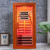 Infrared sauna with red light therapy for 1 person