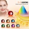 Red Light Therapy Mask, 7 Colors LED Face Mask Light Therapy with 850nm Near-infrared, Red Light Therapy for Face