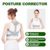 Posture Corrector for Women,Invisible Back Brace for Hunching and Bad Posture,Relieve Shoulder and Neck Muscle Pain